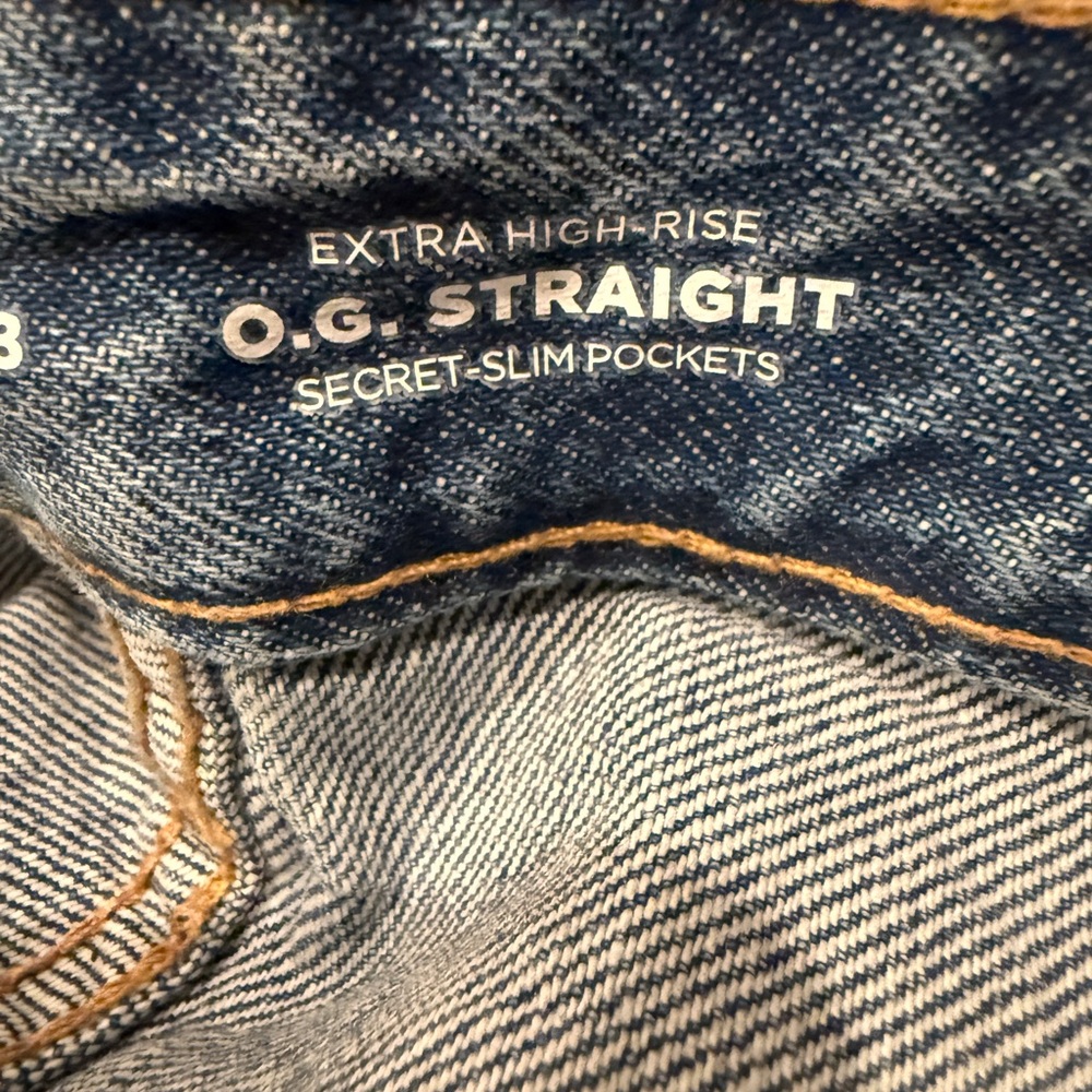 O.G. Straight High-Rise Jeans